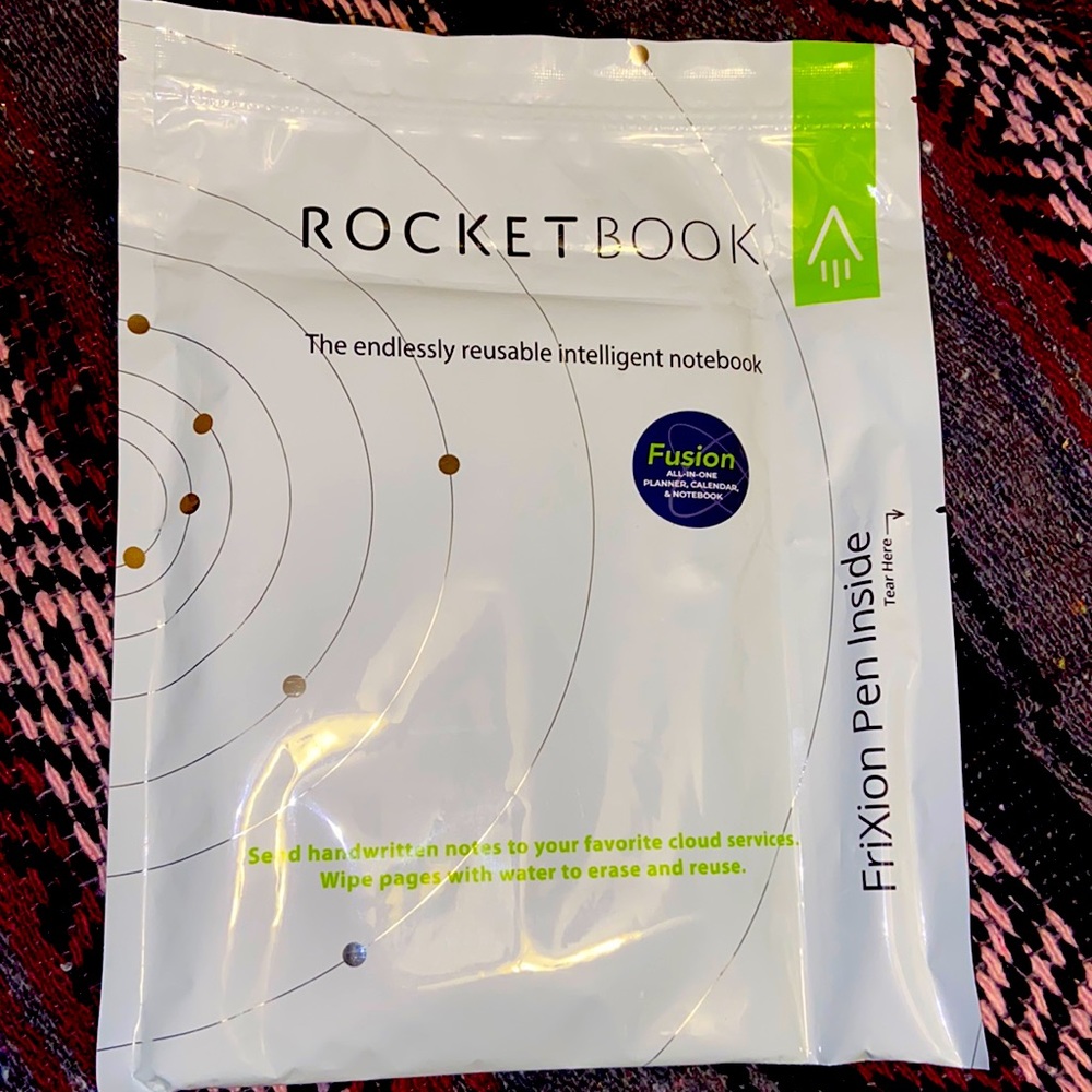 Rocket Book Fusion Reusable Notebook